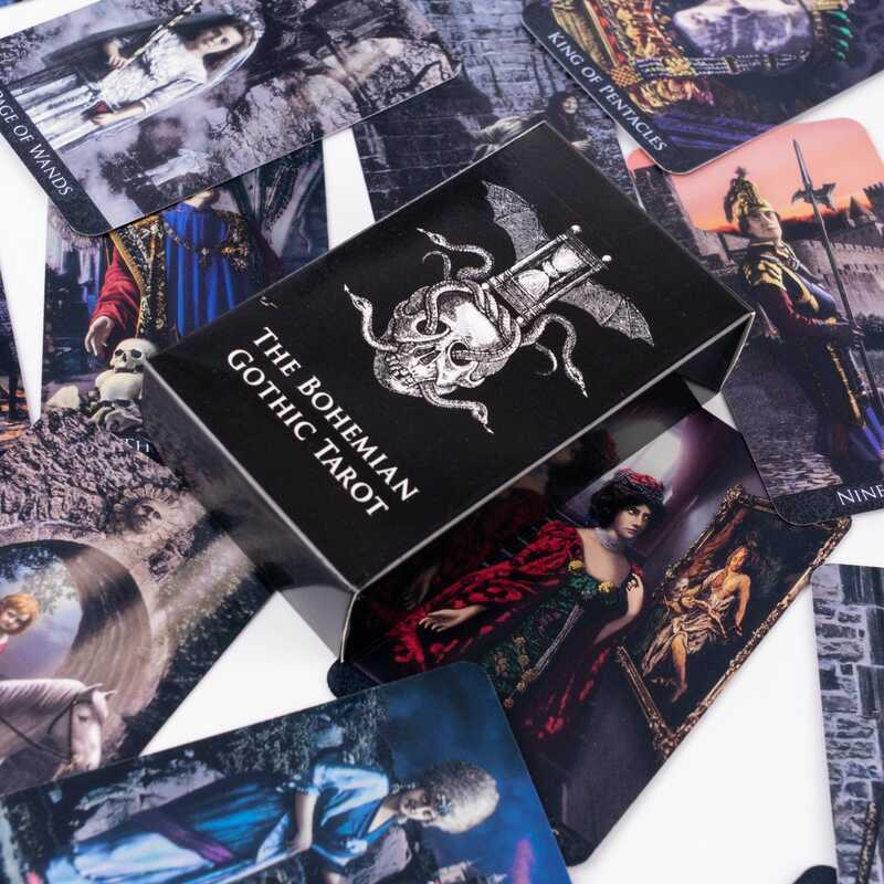 Phiên bản giới hạn The Dark Style Bohemian Gothic Tarot The Strawmian Gothic Tarot