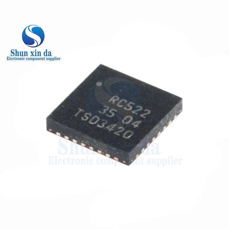 10 CÁI RC522 MFRC522 QFN-32 MFRC52202HN1 MFRC52202HN1,151 SMD IC 3V MIFARE đầu đọc thẻ RF chip