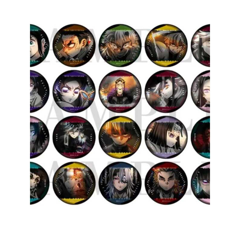 Hu Edition Demon Slayer Blade Infinite City Eye God AB Badge cafe Limited Bar Chi Collection Vé Stub