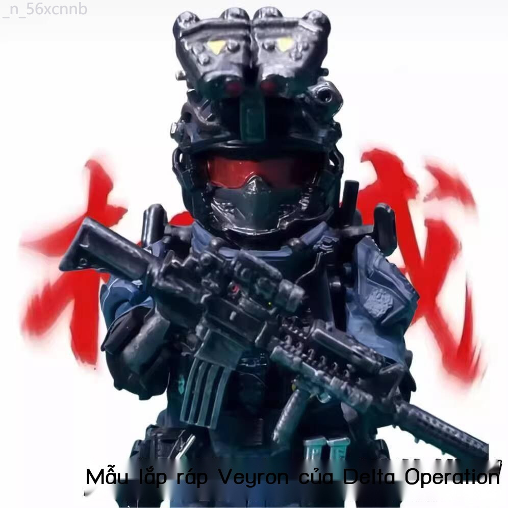 [Mẫu mới] Mô hình Delta Force, phụ kiện trò chơi, sáng tạo, nhân vật rồng hùng mạnh, đồ chơi lắp rá