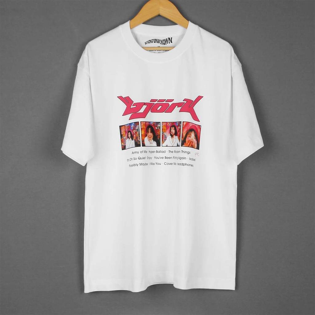 Áo thun nam Bjork cotton mùa hè, thiết kế năng động và thoải mái