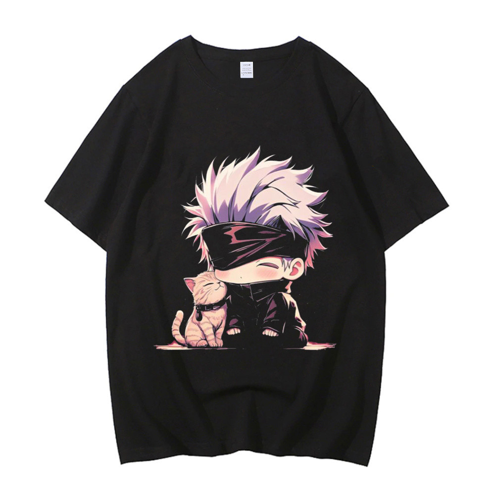 Áo thun nam cotton thoáng khí, style retro grunge Y2K, nhiều màu sắc