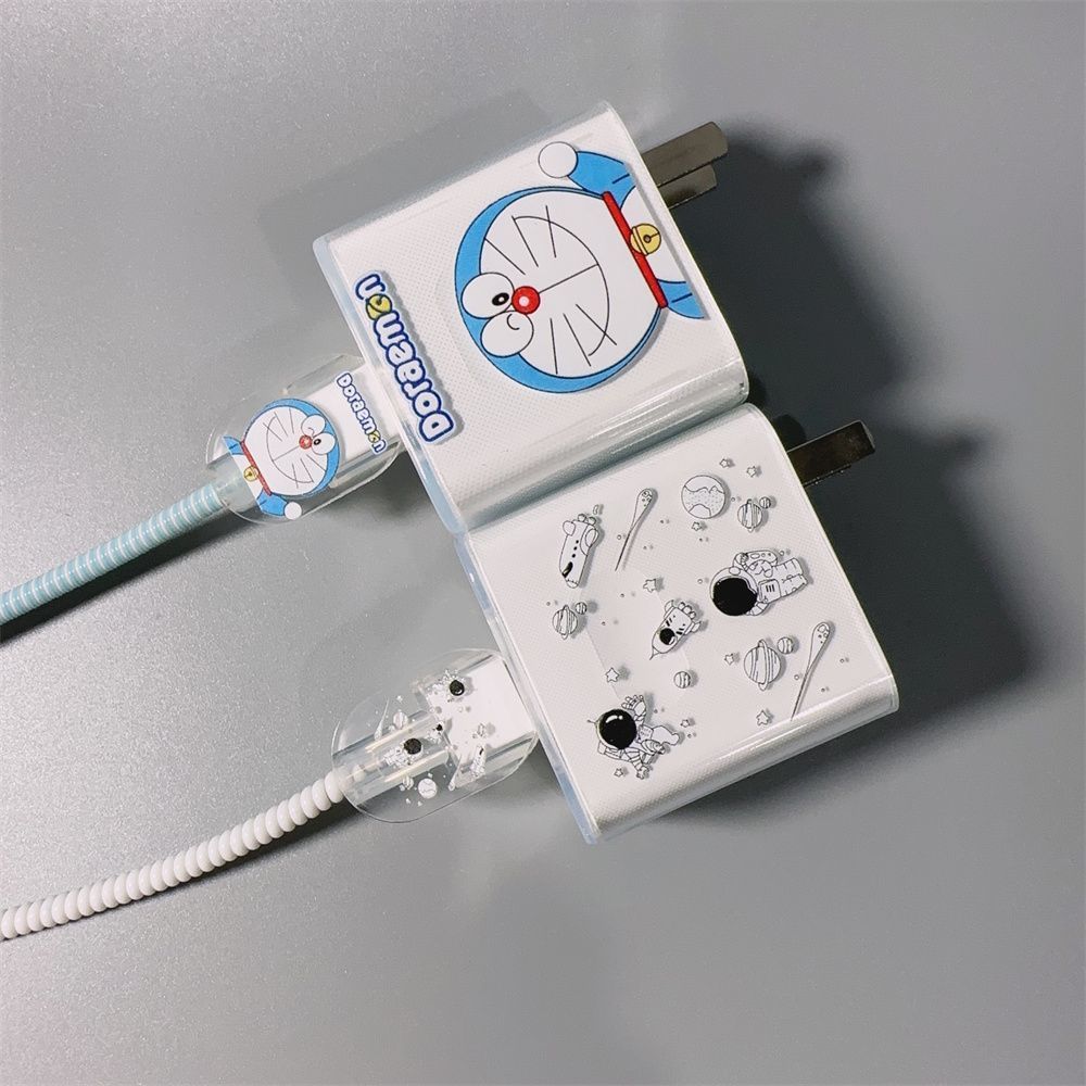 Bộ bảo vệ sạc Xiaomi Doremon 67W / 90W dễ thương tương thích với bộ bảo vệ cáp dữ liệu dòng Xiaomi