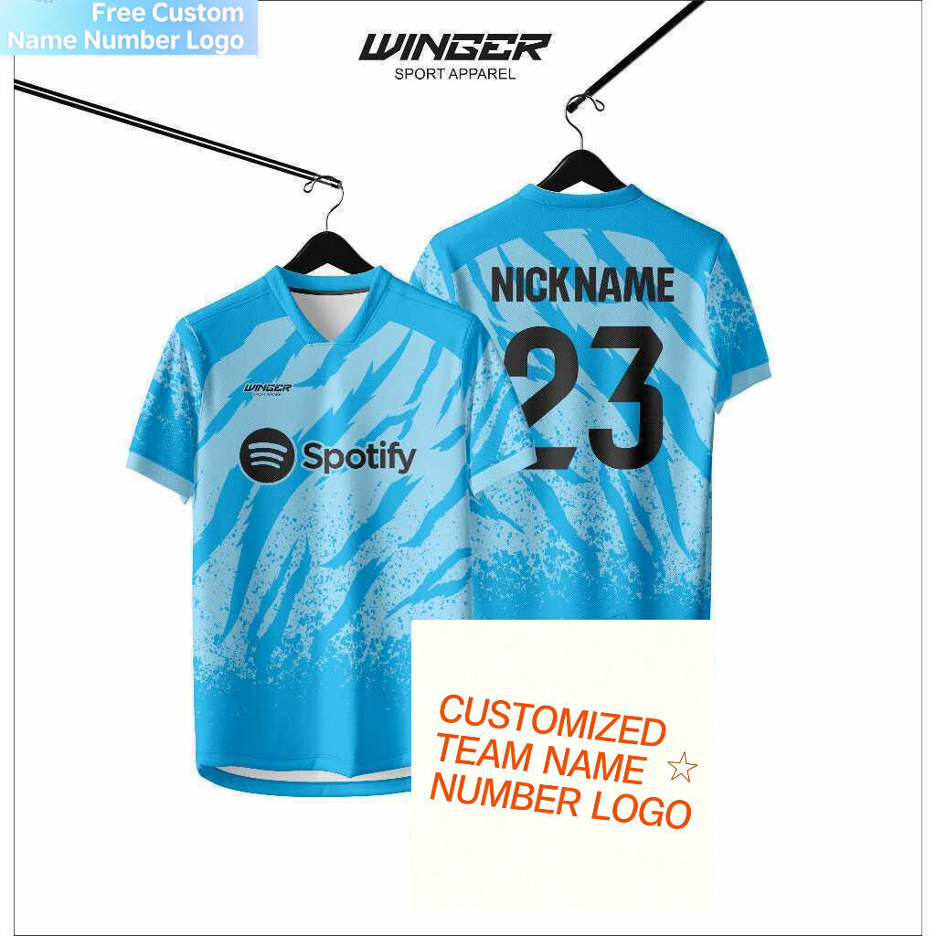 FUTSAL JERSEY FOOTBALL JERSEY VOLLEYBALL JERSEY BADMINTON JERSEY RUNNING JERSEY CÓ THỂ TÙY CHỈNH VỚI