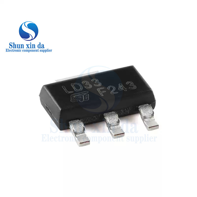 20 CHIẾC LD1117S33TR LD1117S50 LD33 LD1117 LD12 LD18 LD25 LD50 SOT223 SMD Có Thể Điều Chỉnh Và Cố Đị