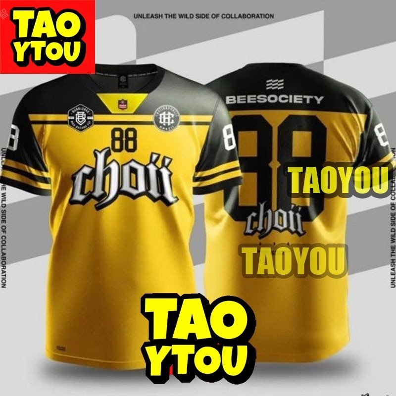 Choii Baju Áo Tùy Chỉnh Jersey Lelaki virus tiktok jersey Cổ Retro Jersey Microfiber PLUS SIZE Jersi