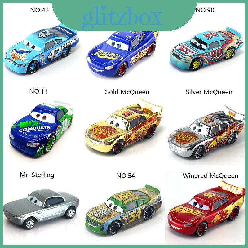 Khủng long 95 Xám Mcqueen Mcqueen Mcqueen Hợp kim Mcqueen Đồ chơi mô hình trẻ em