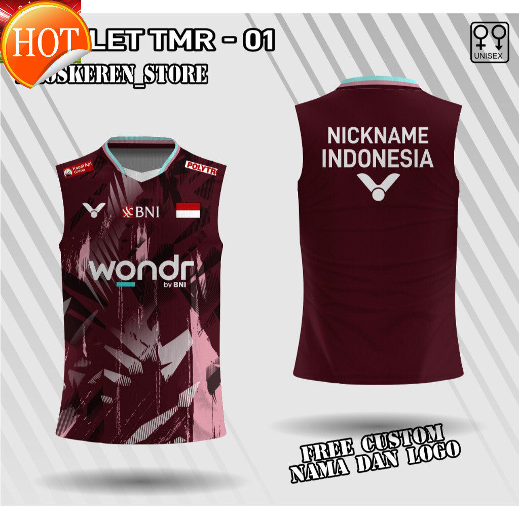 BWF World Tour - Áo Cầu Lông Fadia, Phù Hợp Thi Đấu Quốc Tế