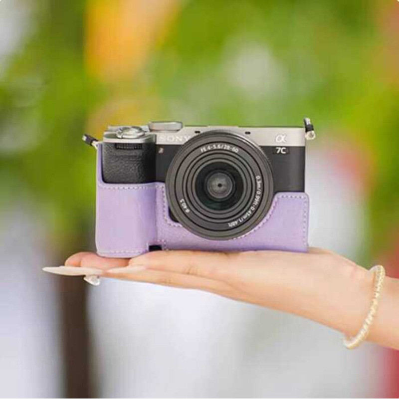 Thích hợp cho Ốp bảo vệ Sony A7C2 A64 A7M4 A7R5 A7C Base Camera Bag Case A67 Vỏ bảo vệ