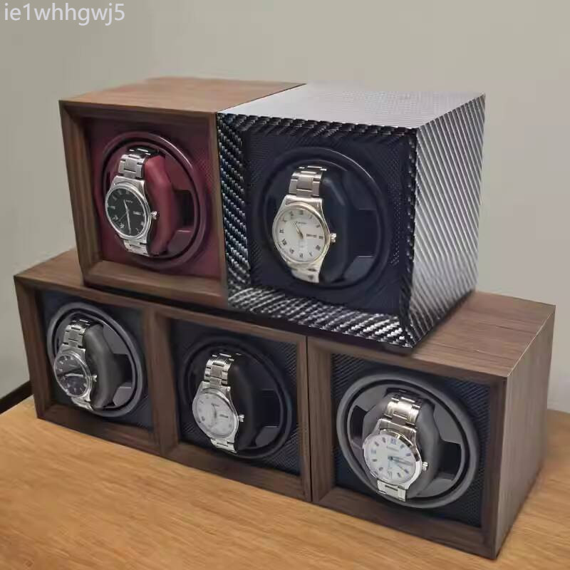 [GIÁ TỐT CHỌN MẪU] Hộp xoay sạc, cơ, phù hợp cho Longines Omega Rolex, hộp đồng hồ tự động lên dây