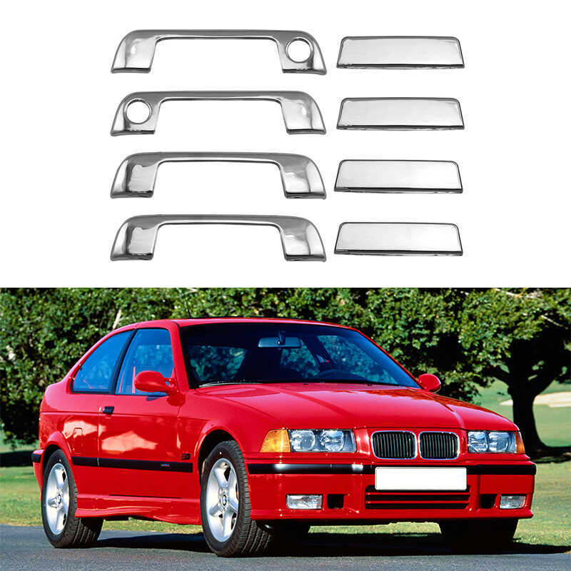 Thích Hợp Cho 1990-20 Cũ BMW E34 E36 Tay Cầm Bên Ngoài Cửa Tay Cầm Mạ Điện Sửa Đổi Vật Dụng Trang Tr