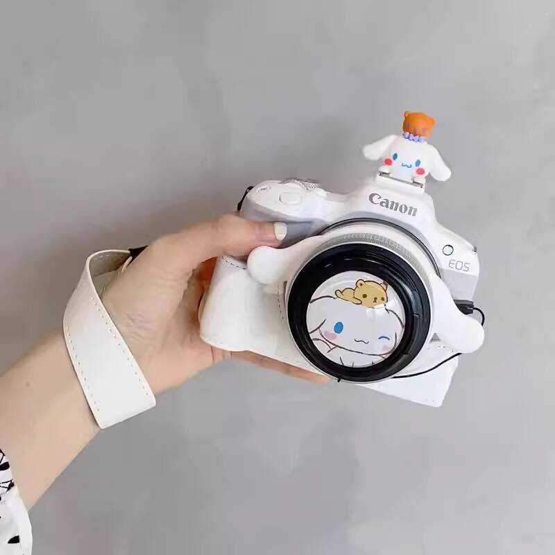 Chính Hãng Thích Hợp Cho Canon R50 Vỏ Bảo Vệ r10 r7r8 Túi Máy Ảnh m50 Vỏ Da Thế Hệ Thứ Hai Đế 2d r62