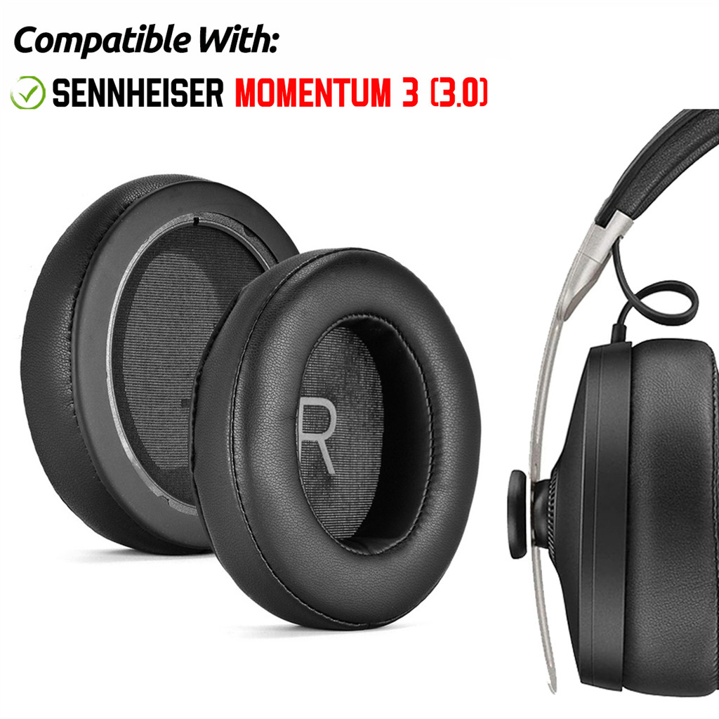 Dành Cho Sennheiser Momentum 3 Tai Nghe EarPads Đệm Xốp Tai Nghe Earmuffs Vỏ Thay Thế