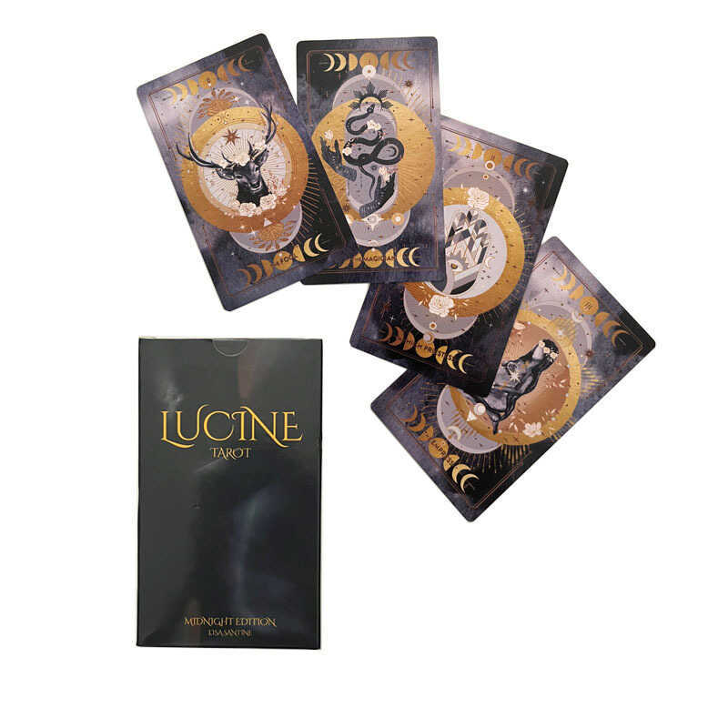 12x7cm Lucine Tarot Midnight Lucine Tarot