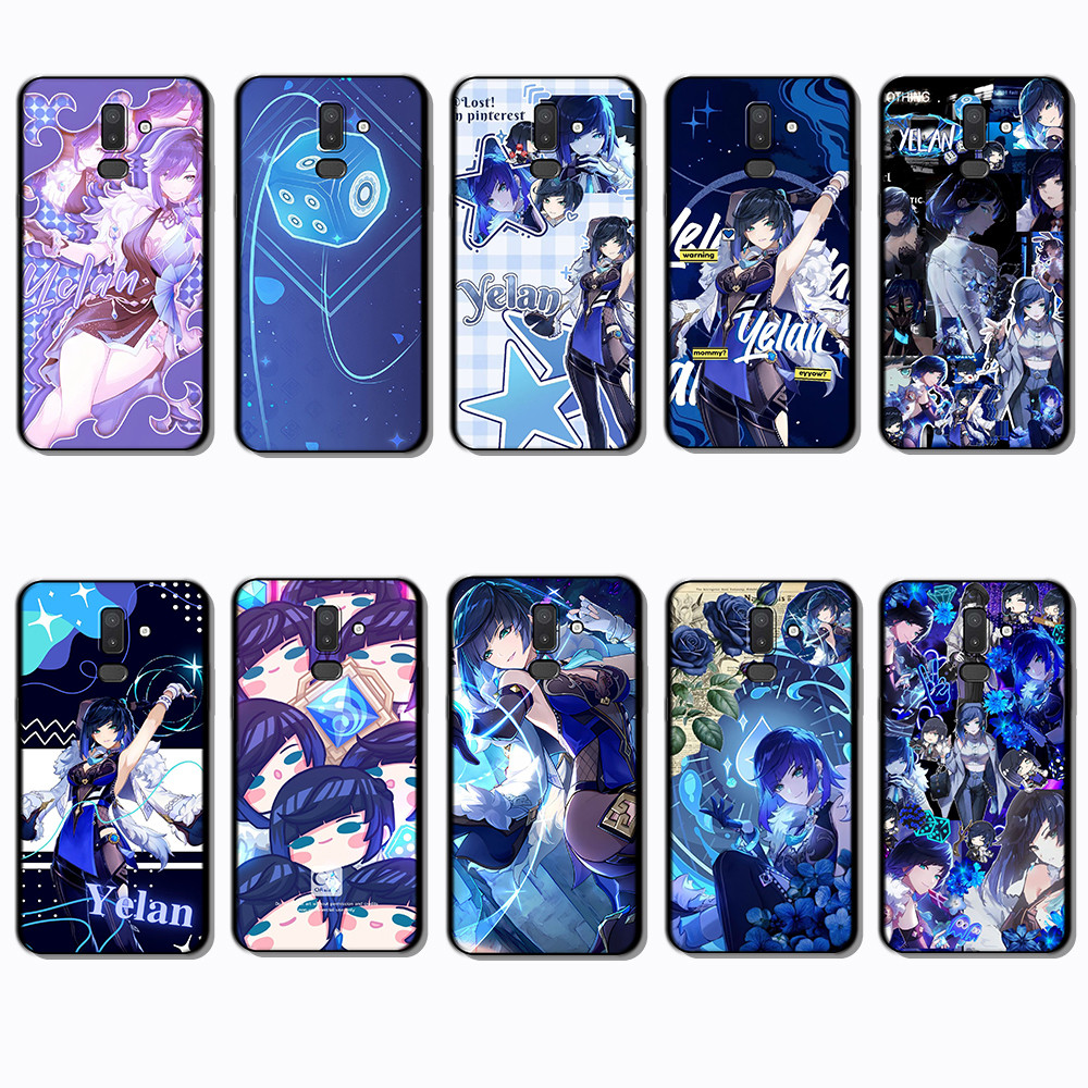 Ốp điện thoại mềm TPU viền đen mỏng cho Samsung J4 J5 J6 Plus Prime J7 Core Pro J8 VS12 | Cảm giác đ