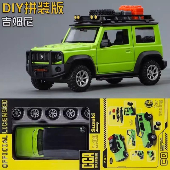 CCA Caipo Suzuki Jimny Hợp Kim Sửa Đổi Xe Land Rover Bộ Sưu Tập Ford Mustang Đồ Chơi DIY Xe Bé Trai