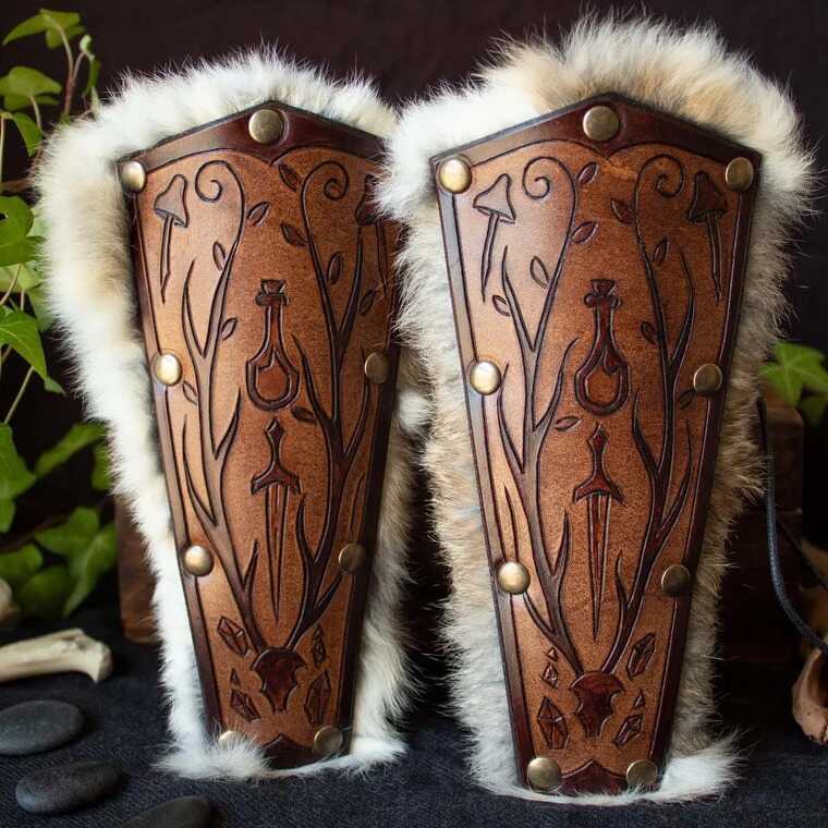 Đai cổ tay Druid thời Phục Hưng - Phong cách Elfsamán