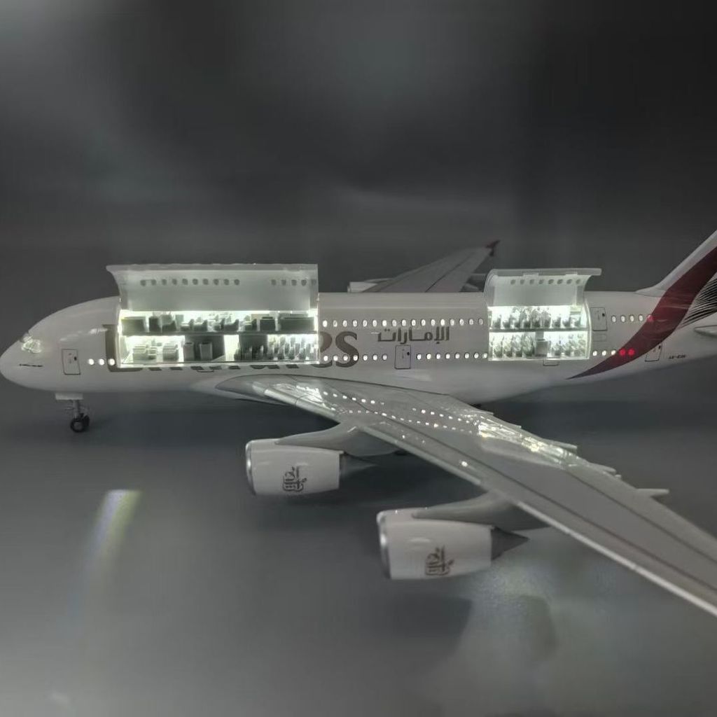 Mô Emirates A380, mô hình bố trí khoang lái máy bay chở khách, đồ chơi trẻ em