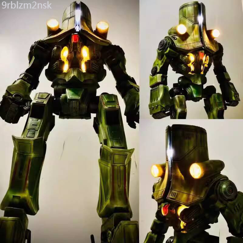 [Ảnh thật/Sẵn]  Mô hình robot hành động NECA Pacific Rim Chernobyl Alpha Nga phát sáng chính hãng 2