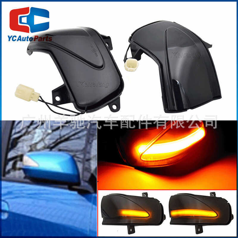 Thích hợp cho Honda Fit GE6 / GE8 09-14 HYBRID GP1 Đèn nước chạy Gương chiếu hậu LED Tín hiệu rẽ