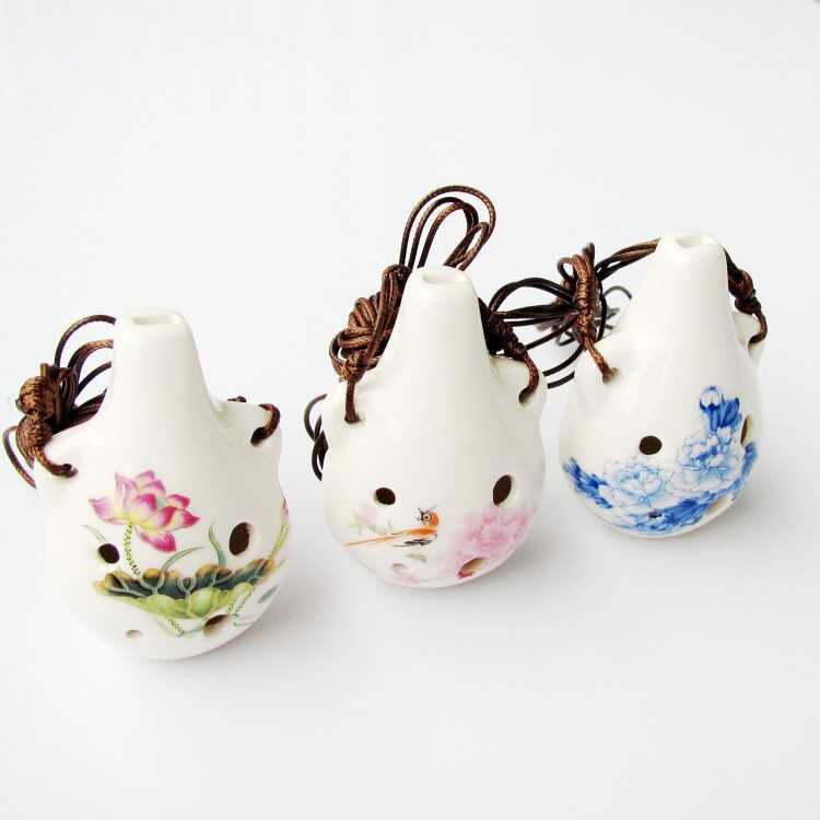 Sáu Lỗ Ocarina 6 Lỗ Chuyên Nghiệp Người Mới Bắt Đầu Giới thiệu Alto AC Chỉnh Nhạc Taoyu Instru