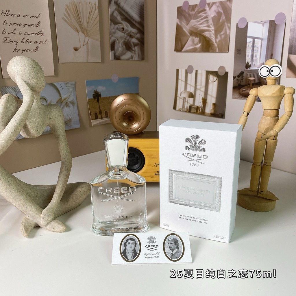 P60 thời trang. Clyde Belief Pure White Love Summer Phiên bản Nhật Bản Nước hoa 75ml Chất lượng❗Cree