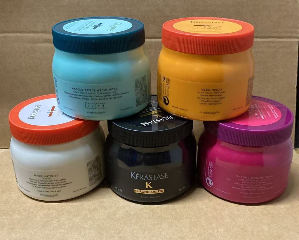 Fashion Direct Sales Special / 40 Cassie Hair Mask Courtyard Pack 500mlHiệu quả Trắng, Đen, Vàng, Xa