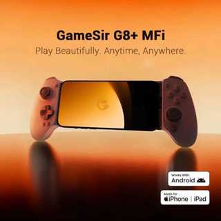 GameSir G8+ MFi Bộ chơi game di động có dây cho iPhone /iPad /Android, cần điều khiển hiệu ứng Hall