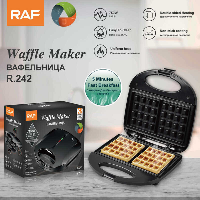 Bít Tết Bánh Điện Pan Maker Burger Maker Panini Sandwich Bánh Mì Bữa Sáng Bánh Waffle Xuất Khẩu Chuy