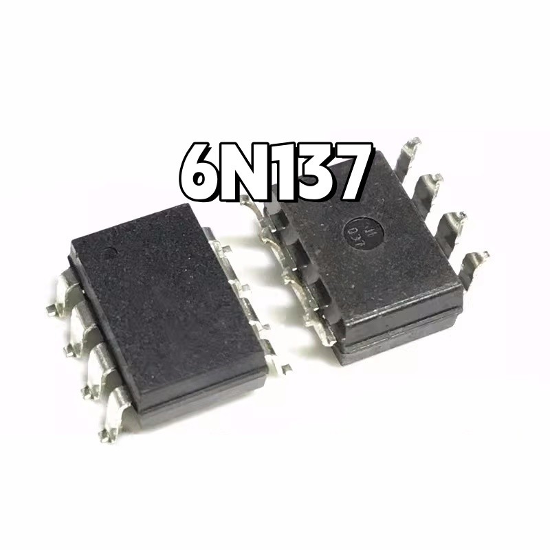 Thương hiệu mới Chính hãng 6N137 EL6N137 A6N137 EL6N137S-TA Patch SMD8 Bộ ghép quang
