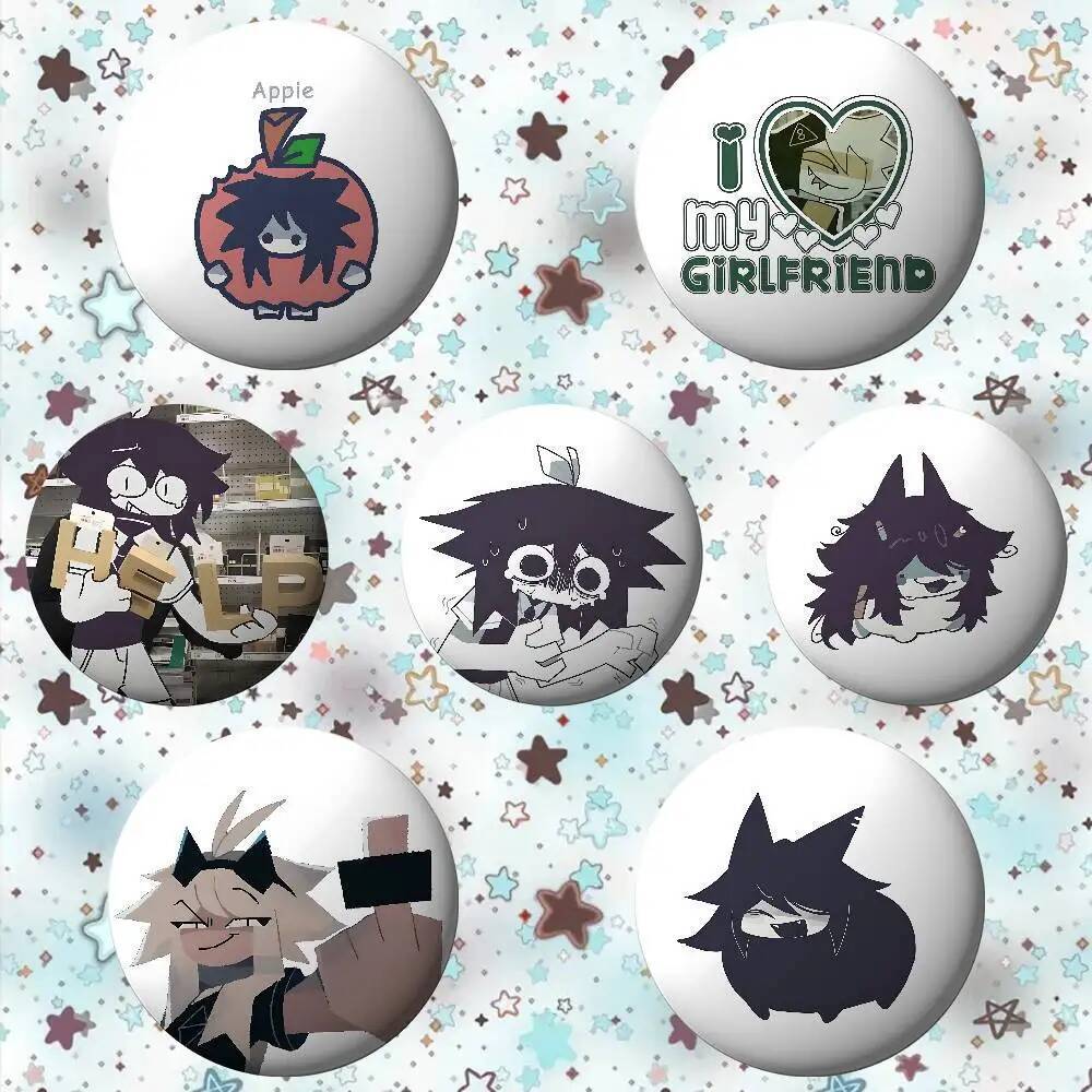 FPE A-Fundamental Huy Hiệu Hoạt Hình Giấy - Trang Sức & Trang Trí Balô