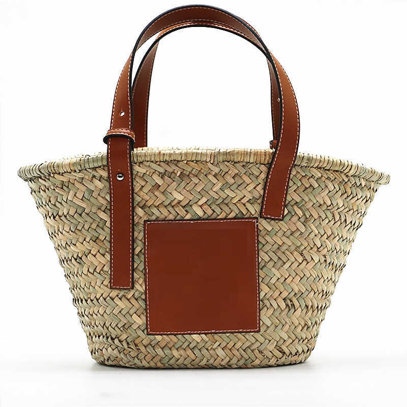 Shengjie Craft Aquatic Plants Túi dệt tay dành cho nữ Ống hút cầm tay một vai