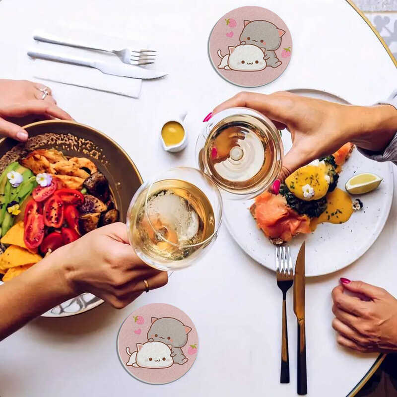 Cung cấp Vòng Cách Nhiệt Miếng Lót Xe Coaster Silicone Cà Phê Coaster Xe Coaster Bàn Trà Coaster Trà