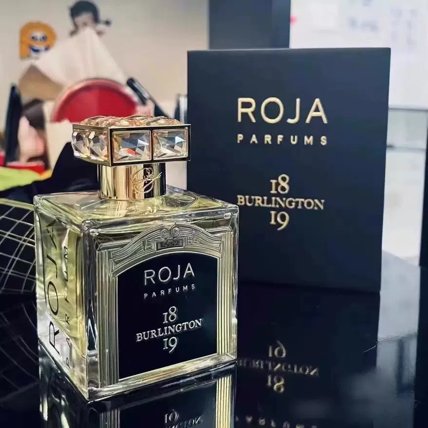 Bắn thật❤ R ROJA Nước Hoa Dayangzhou Burlington Roja Roja Fan Nước Hoa Nữ 100ml Nước Hoa Nam Trang T