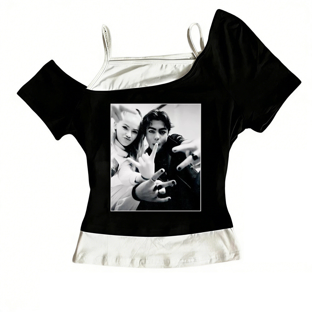 Crop Top Freya Skye phong cách grunge và gyaru, phù hợp dạo phố