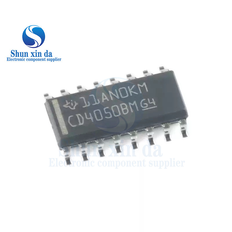 10 Chiếc CD4050 DIP-16 SOP-16 CD4050BE CD4050BD CD4050BM CD4050BDR SMD CMOS Lục Giác Ngược Đệm Và Ch