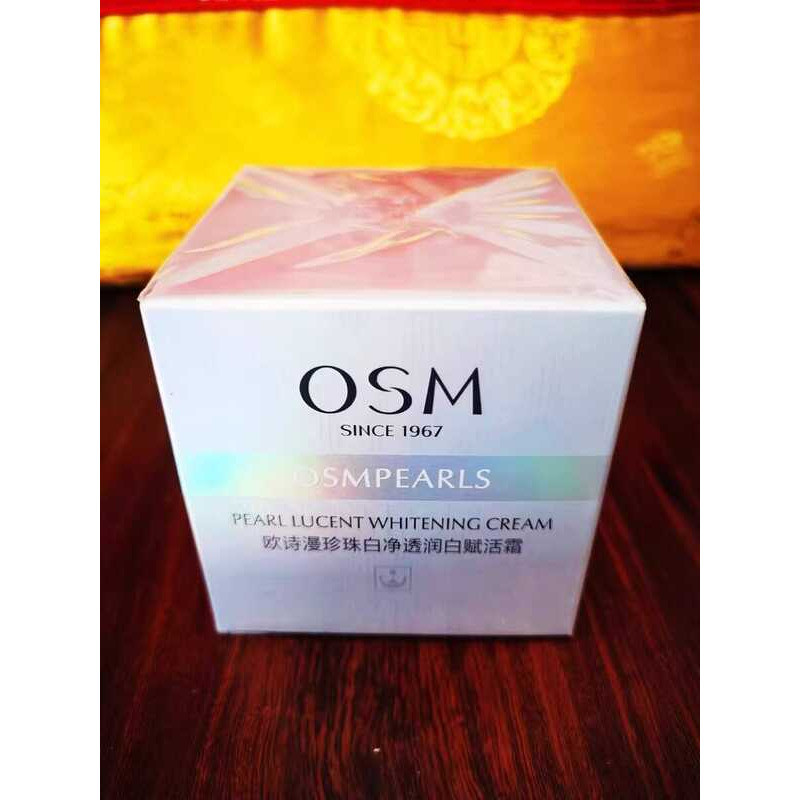 Kem phục hồi màu trắng ngọc trai Oshiman Dưỡng ẩm, dưỡng ẩm, làm trắng da làm sáng màu da cho phụ nữ