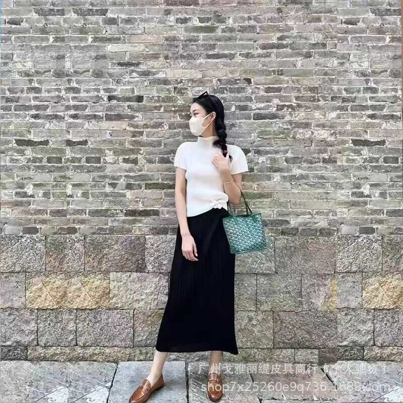 Túi tote mini Goyard Goyard mới tote Túi mua sắm hai mặt dành cho mẹ và trẻ em Túi xách một vai Túi 