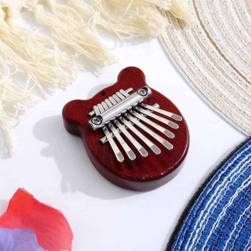 Mini Ngón Tay Cái Piano 8-Tone Kalimba Piano Tám Ngón Tay Piano Mẹ-Con Piano Năm-Thumb Piano Nhạc Cụ