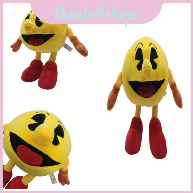 Đứng Pacman Boxer Đồ Chơi Sang Trọng Màu Vàng Mềm Búp Bê Nhồi Bông Xmas Trẻ Em