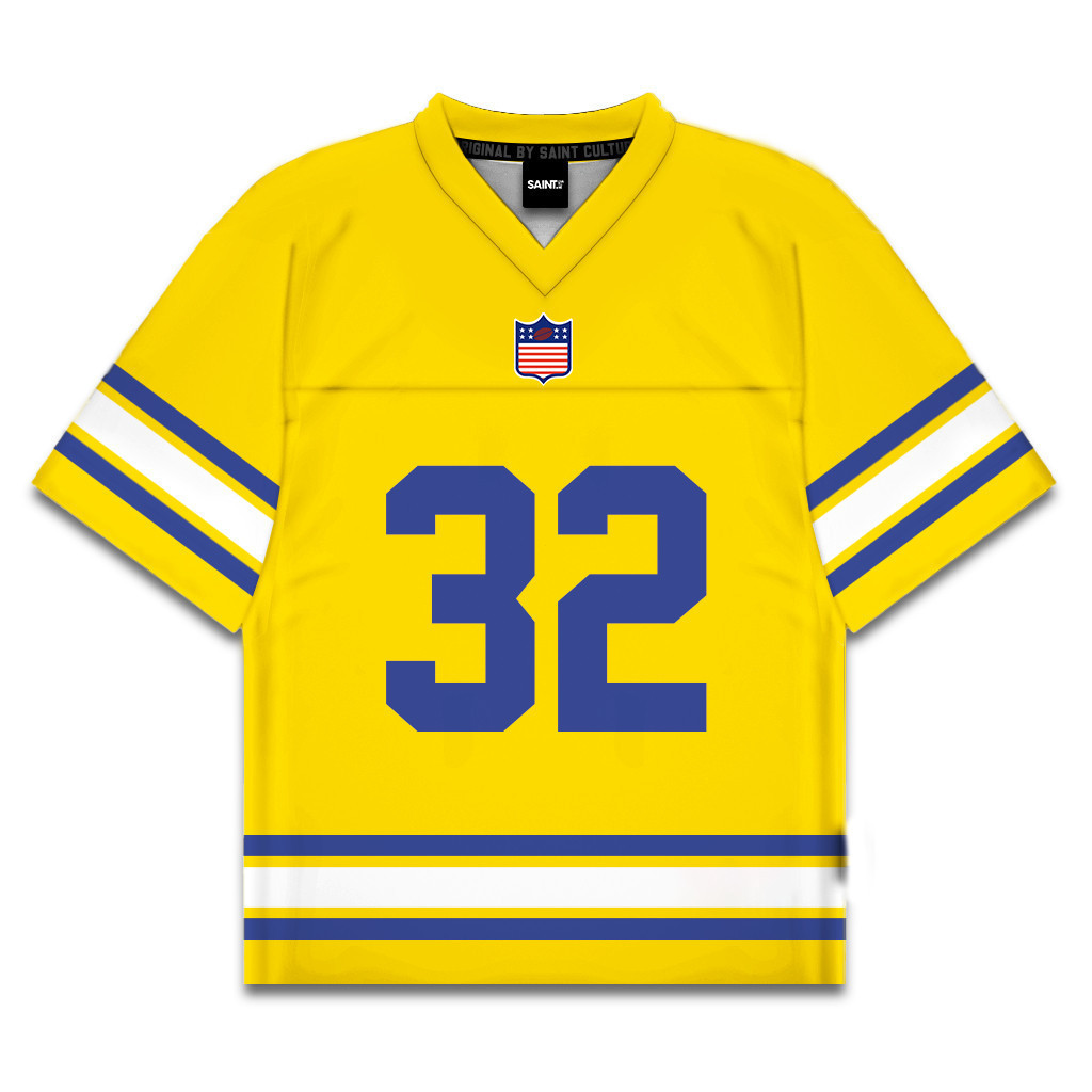 Áo Jersey Oversized Màu Vàng Nachos, Style Y2K Thích Hợp Dạo Phố