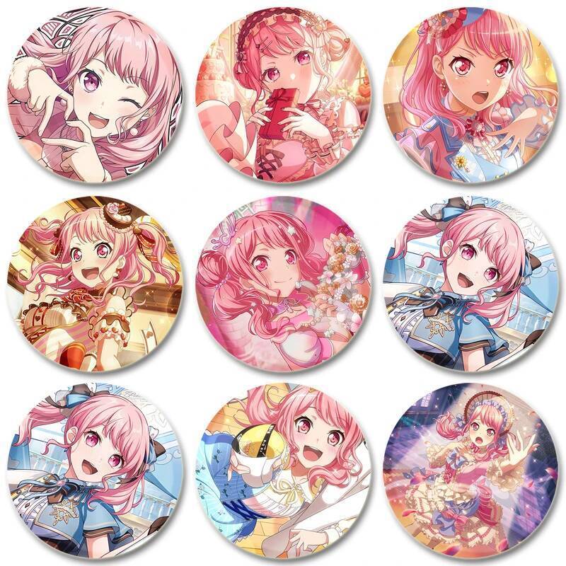 Bông tai handmade Aya Maruyama từ BanG Dream, phù hợp cosplay và làm quà tặng