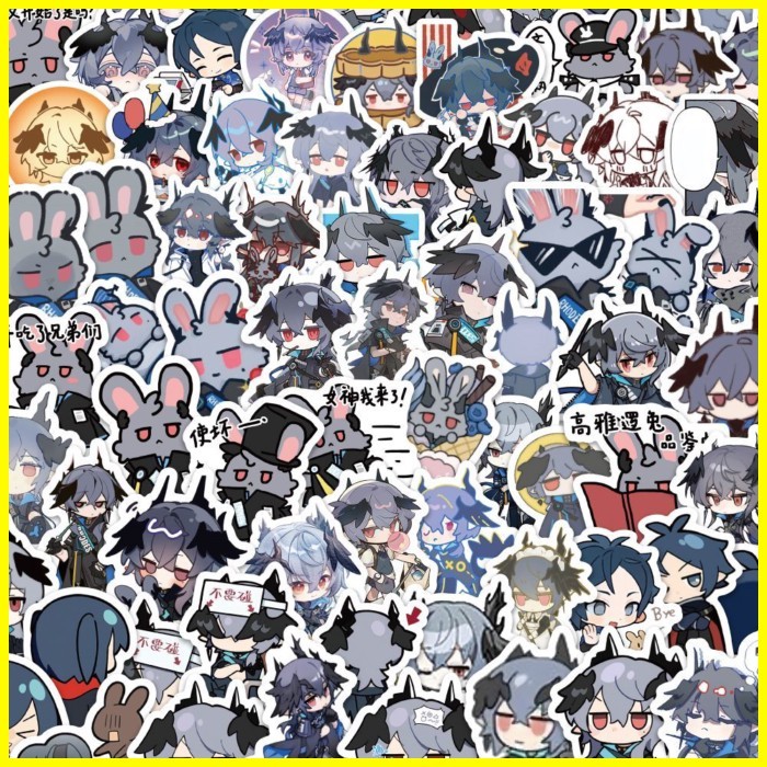 [ZOCI] Sticker Arknights (80 tờ) Logo Logo Phiên bản Q Sticker Tomorrow 's Ark Game Phim hoạt hình S