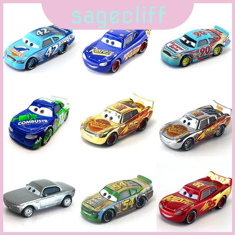 Cars Grey 95 Mcqueen Hợp kim Mcqueen Mcqueen 1st Racing Bộ sưu tập thứ 3