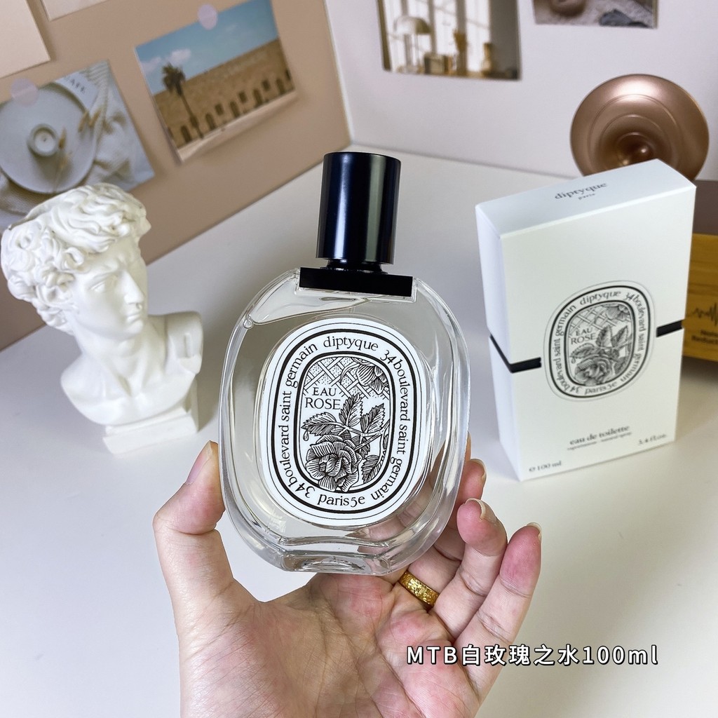 Hàng mới về 44 Ming Phiên bản thường xuyên Diptyque EAU ROSE Front Tone Lychee ROSE Water 100ml Dipt