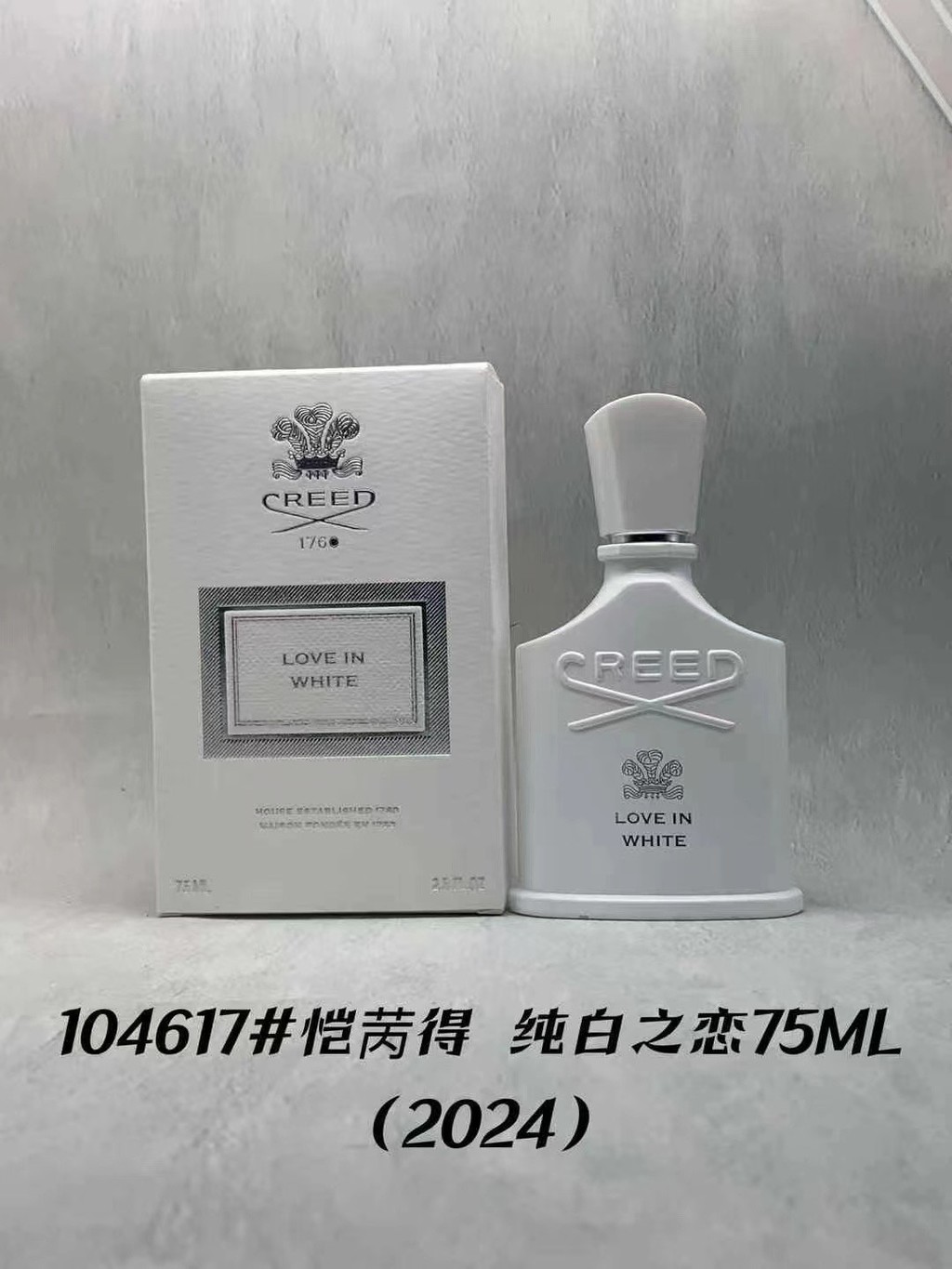 Đơn hàng chính hãng phong cách nóng bỏng / 50 104617Clyde Belief Pure White Love 75ml 288