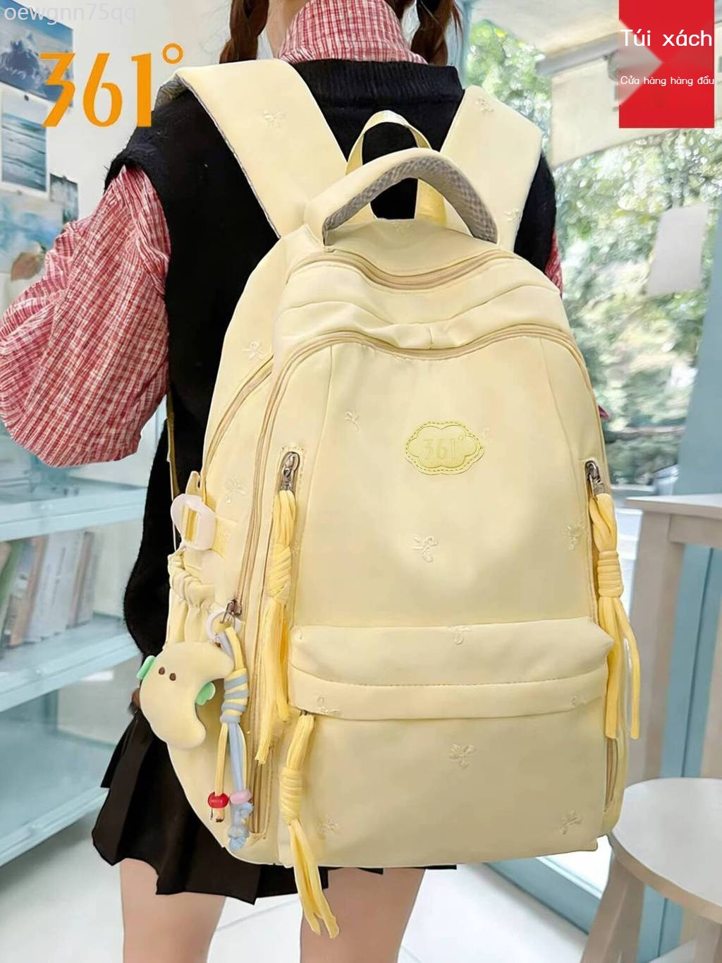 [ Giá SIÊU RẺ ] Ba 361 Degrees nữ cơ sở và trung học phổ thông, mới có dung tích lớn dành cho sinh