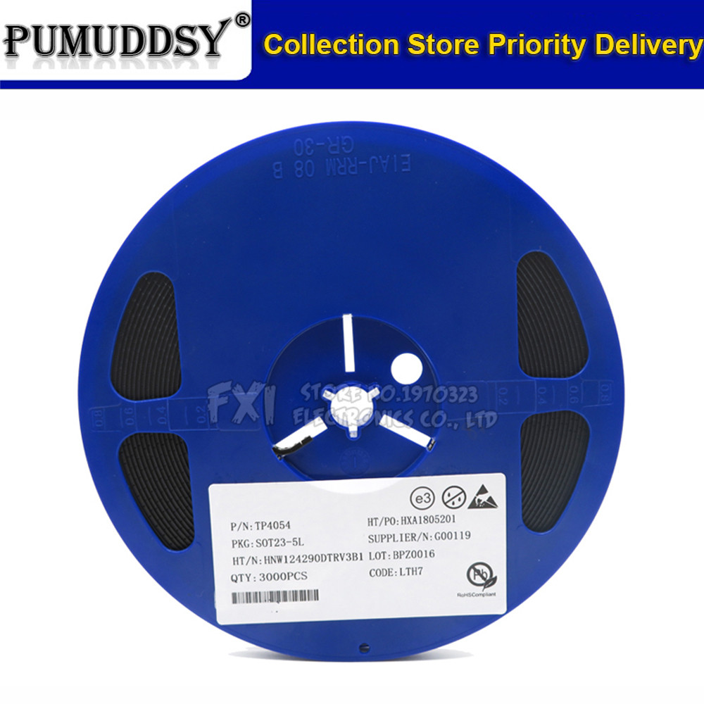 3000 chiếc TP4054 SOT23-5 sạc pin lithium IC sạc mới nguyên bản