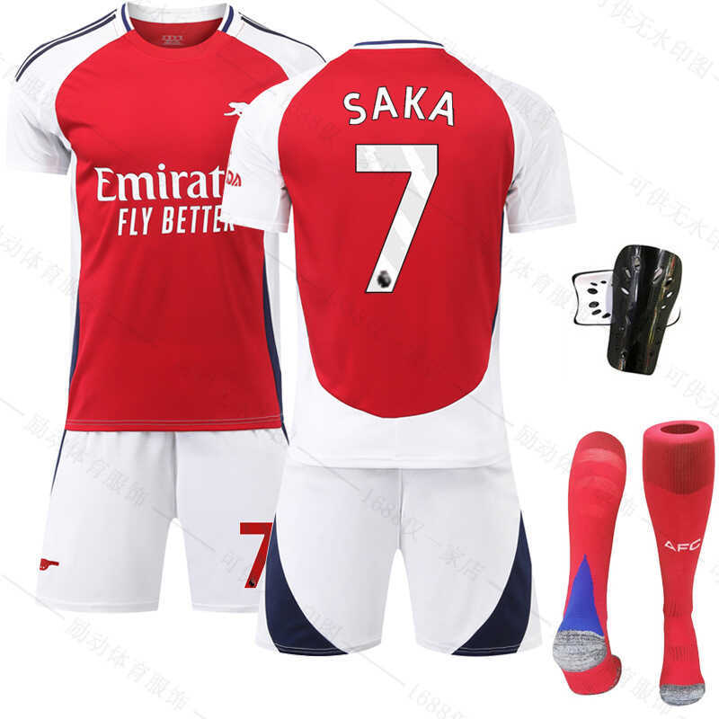 Áo bóng đá sân nhà 2425 Arsenal Số 7 Saka 8 Ed High Jersey Loại lớn