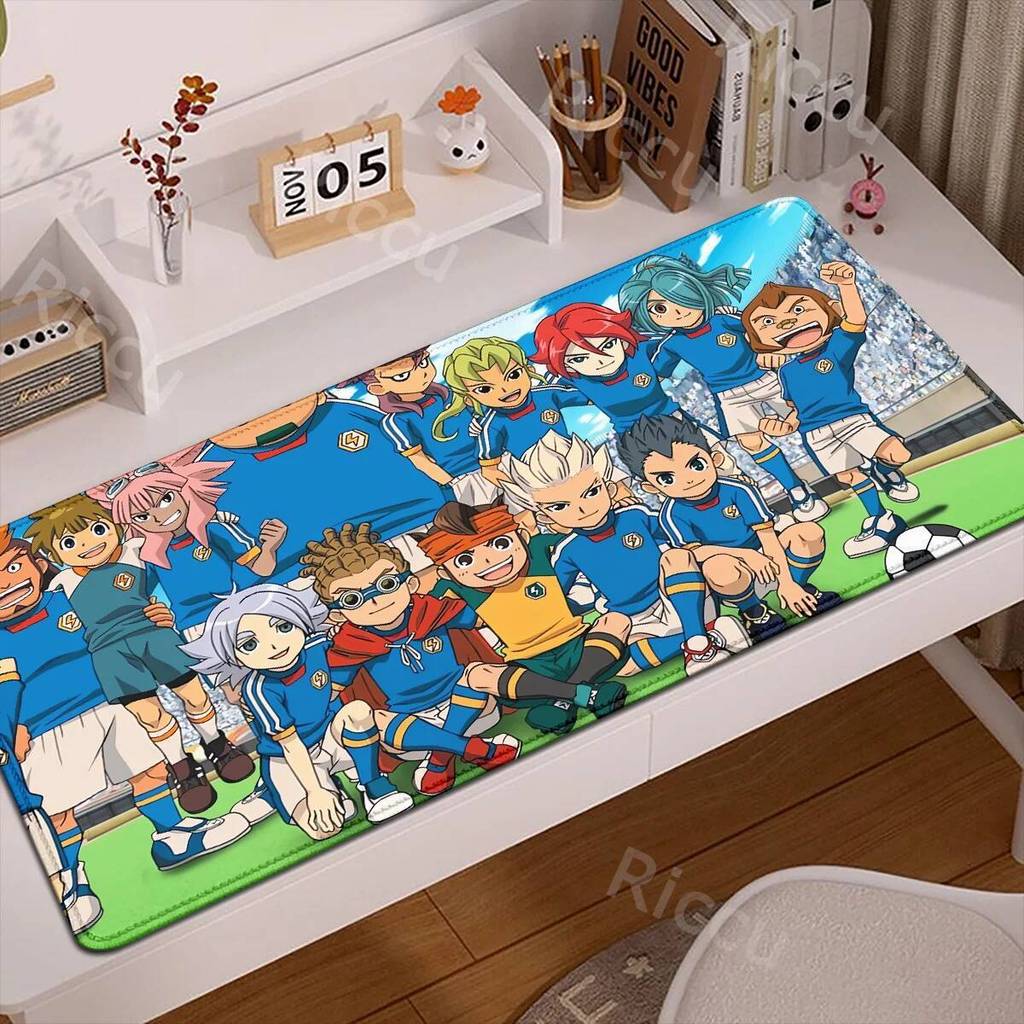 XXL HD Mới MousePad Cao Su Để Bàn Thảm Anime Inazuma Eleven Chống Trơn Trượt Game Thủ Thảm Văn Phòng